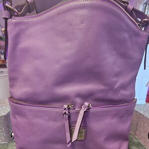 Dooney & Bourke Purple Leather Women's Bag